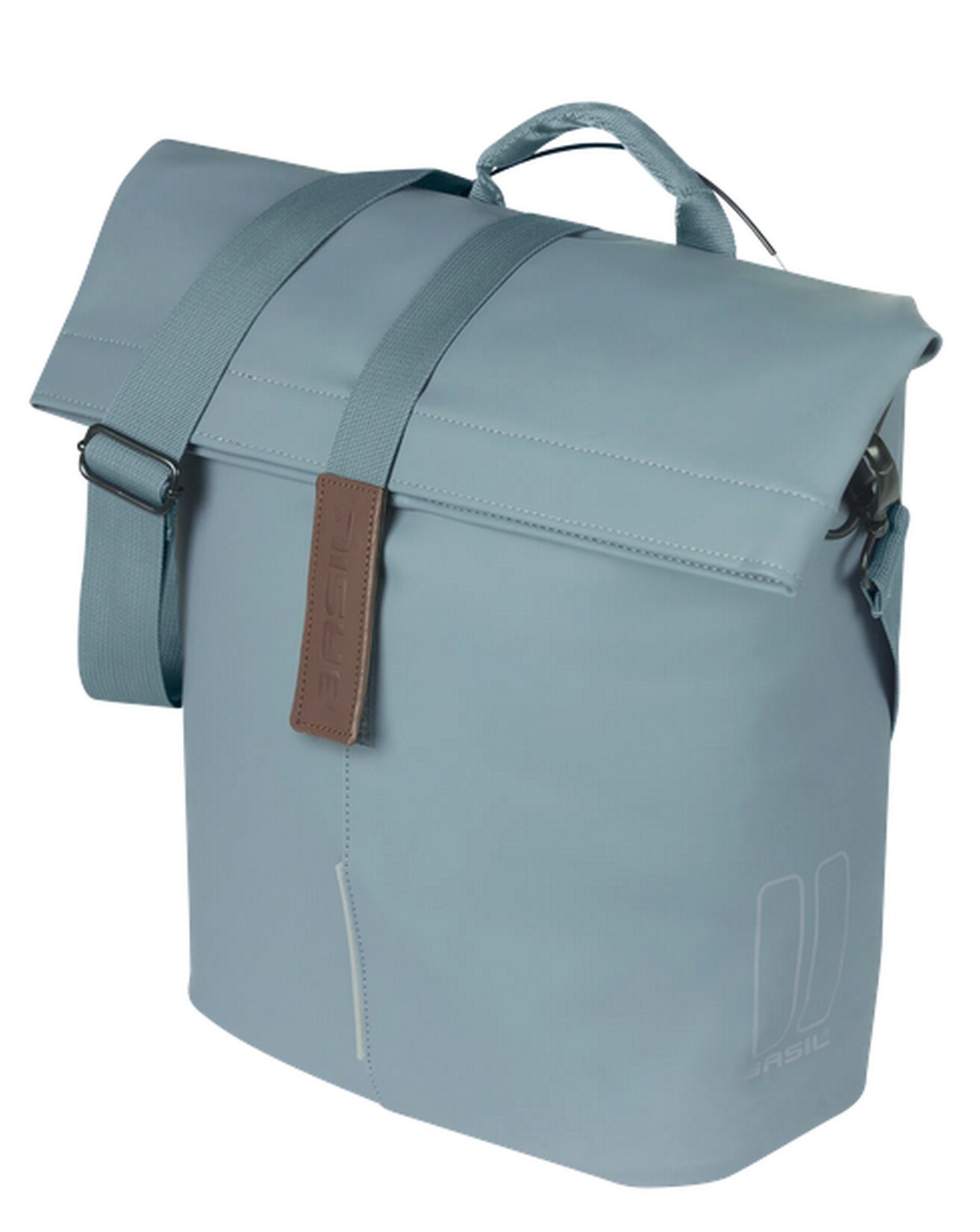 BASIL Gepäckträger Fahrradtasche "City MIK Studs", blau