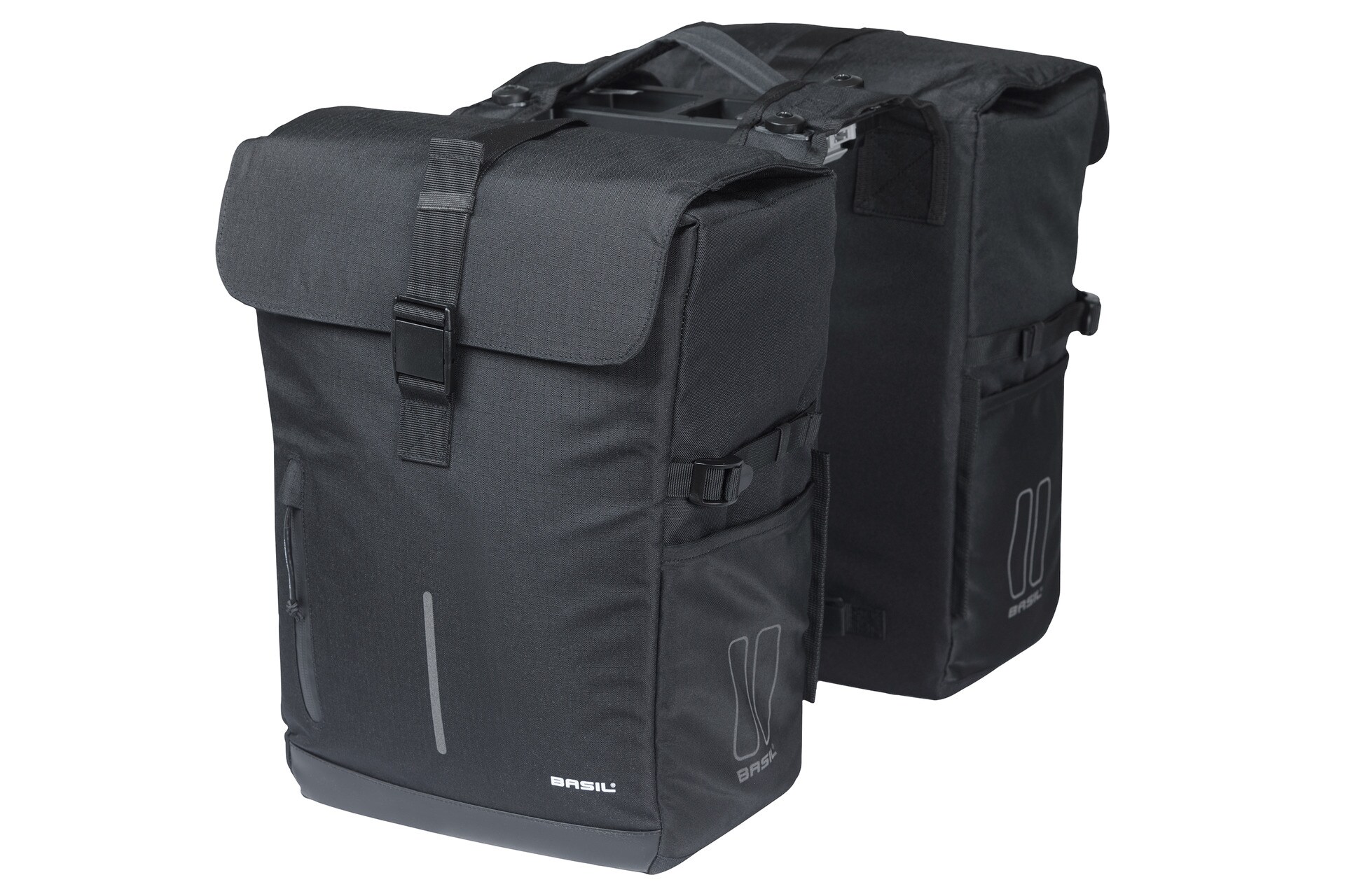 BASIL Doppelpacktasche "Move MIK", schwarz 