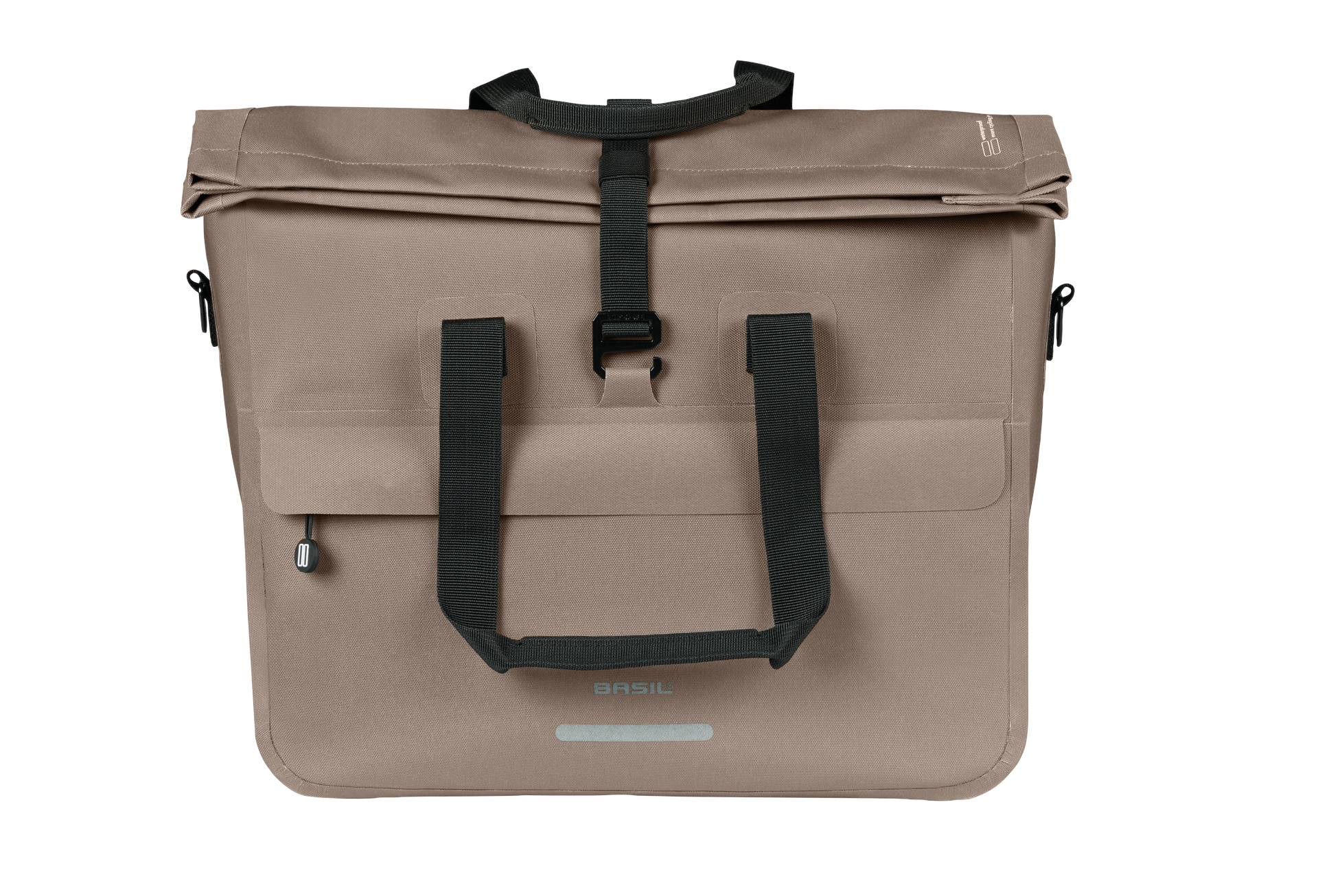 BASIL Commuter-Tasche Urban Dry Neo MIK Hooks, salbeibraun 
