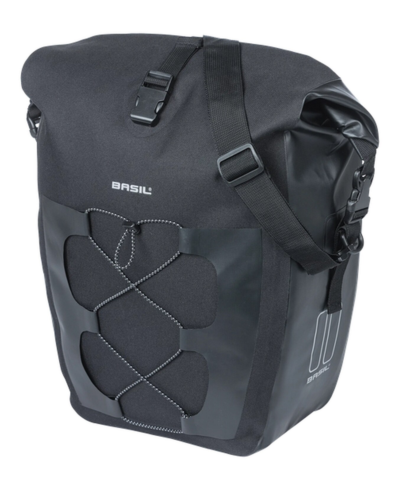 BASIL Gepäckträger-Tasche "Navigator L", schwarz