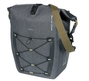BASIL Fahrrad- Einzeltasche Navigator Storm L, grau 