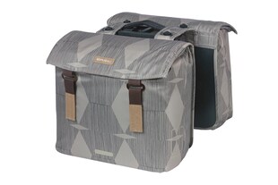 BASIL Doppelpacktasche  Elegance MIK 2.0,  grau 