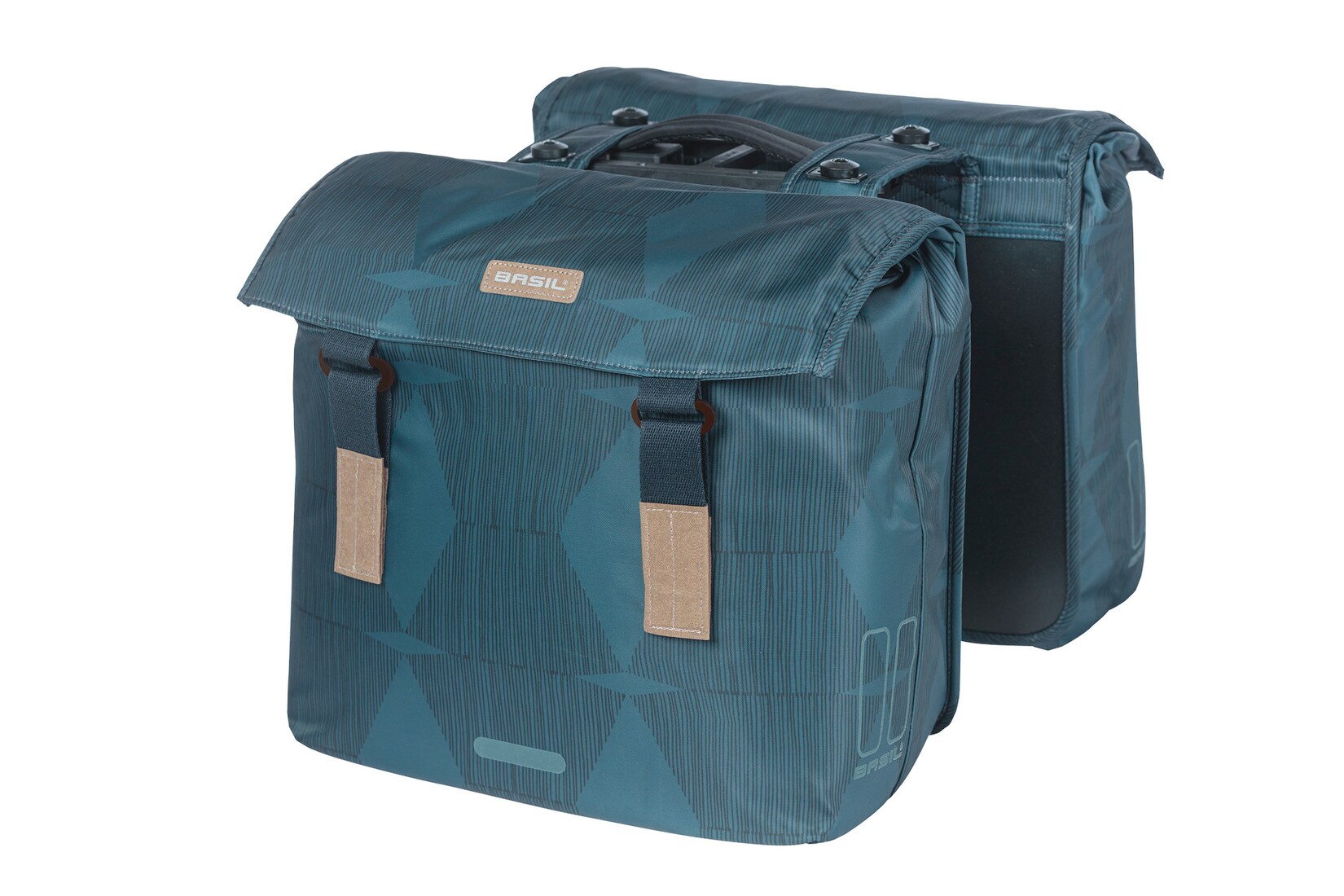 BASIL Doppelpacktasche  Elegance MIK 2.0, blau