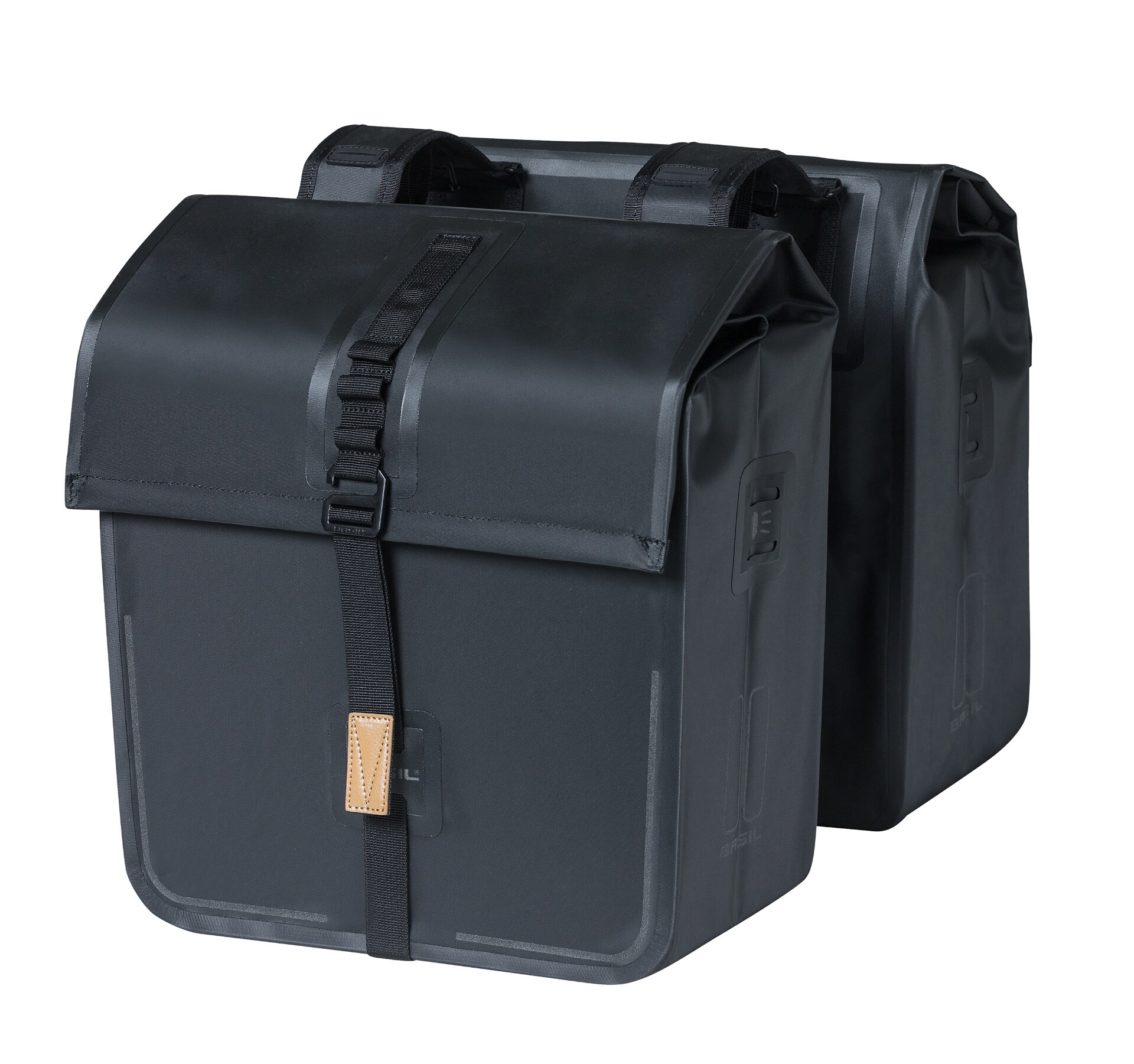 BASIL Fahrrad- Doppelpacktasche   Urban Dry, matt black 