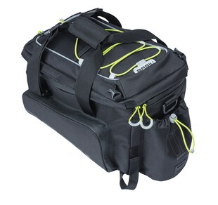 XLC, BASIL Gepäckträger-Tasche Miles XL Pro, schwarz lime 