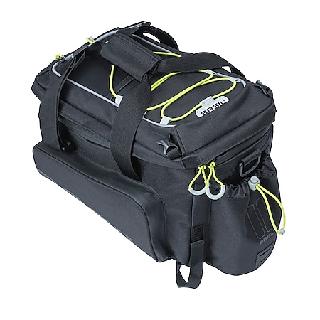XLC, BASIL Gepäckträger-Tasche Miles XL Pro, schwarz lime 