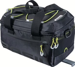BASIL Gepäckträger-Tasche "Miles MIK 2.0", schwarz lime 