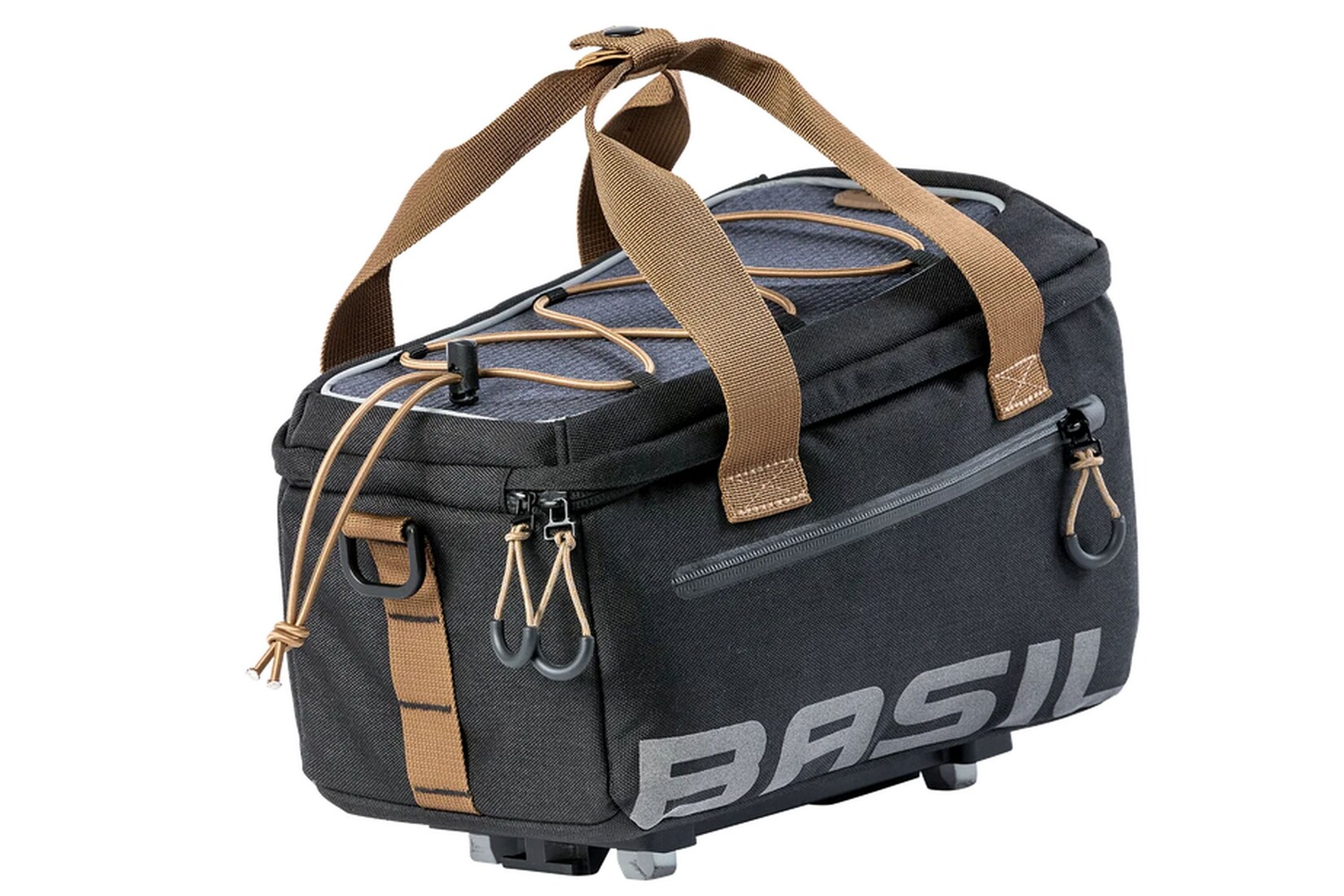 BASIL Gepäckträger-Tasche "Miles MIK 2.0", black slate