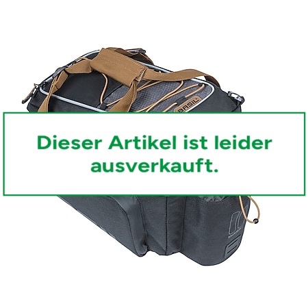 XLC, BASIL Gepäckträger-Tasche Miles MIK XLPro, black slate 