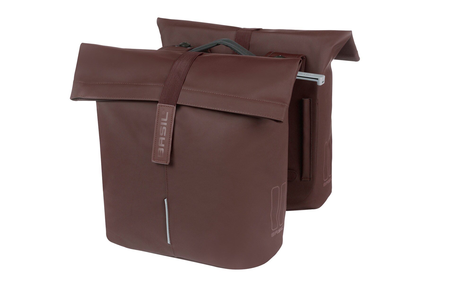 BASIL Doppelpacktasche  "City Double Pannier Bag MIK 2.0" , rostrot 
