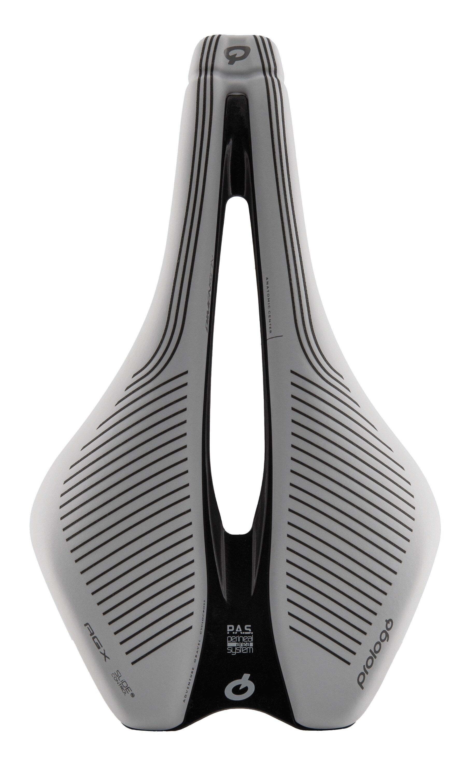 Gravel -/ Cyclocross-Sattel Dimension AGX Slide Control, grau 