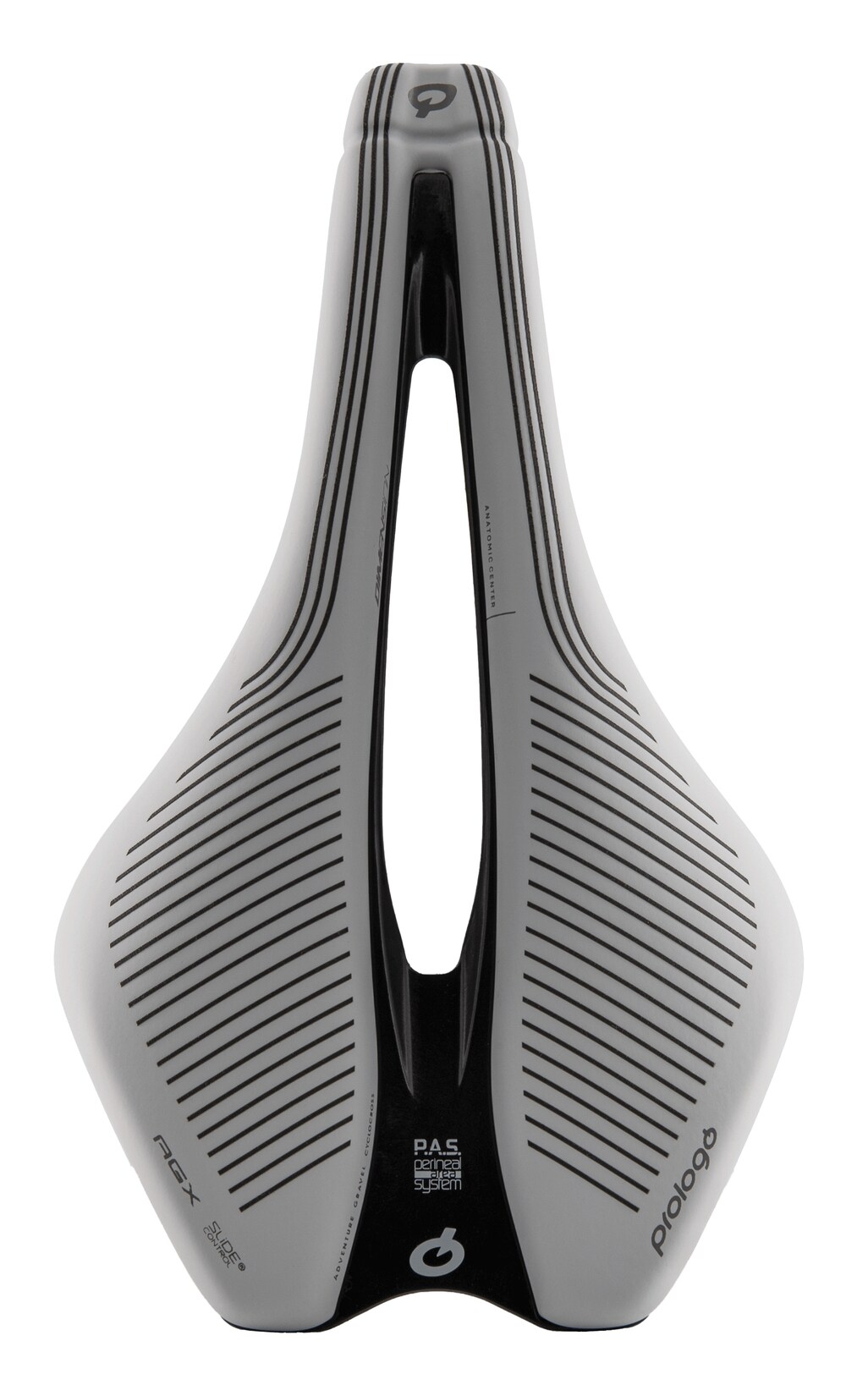 Gravel -/ Cyclocross-Sattel Dimension AGX Slide Control, grau