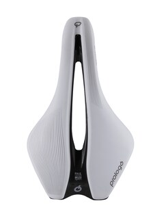 Rennrad-Sattel  Dimension R2  Nack, weiß 
