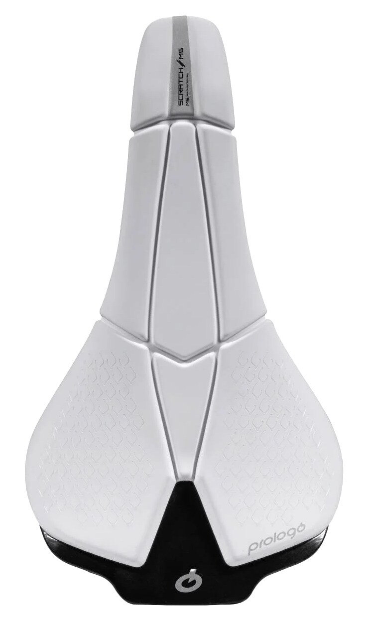 Fahrrad-Sattel Scratch M5 Tirox , wei&szlig; 