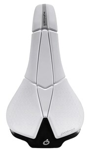 Fahrrad-Sattel Scratch M5 Tirox , weiß 