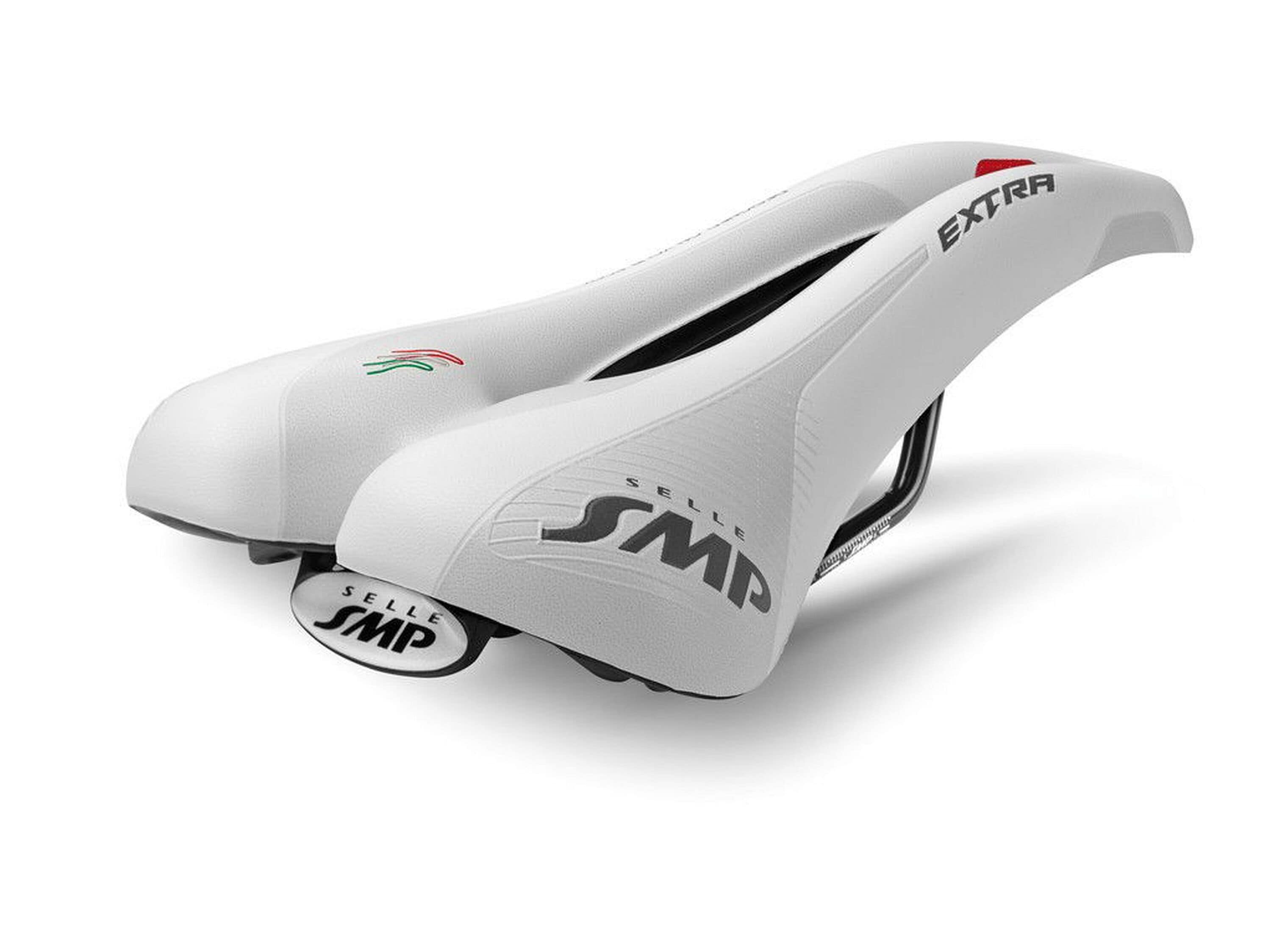 Rennrad-Fahrradsattel Extra, wei&szlig; 