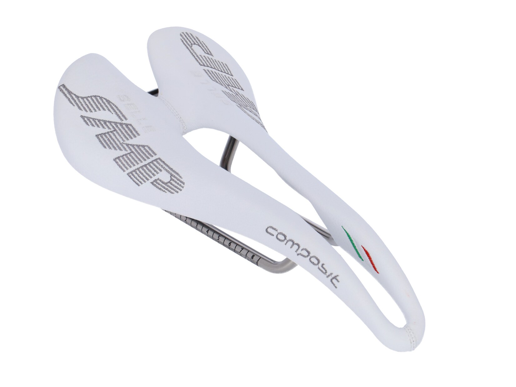 Rennrad-Sattel Composit, weiß