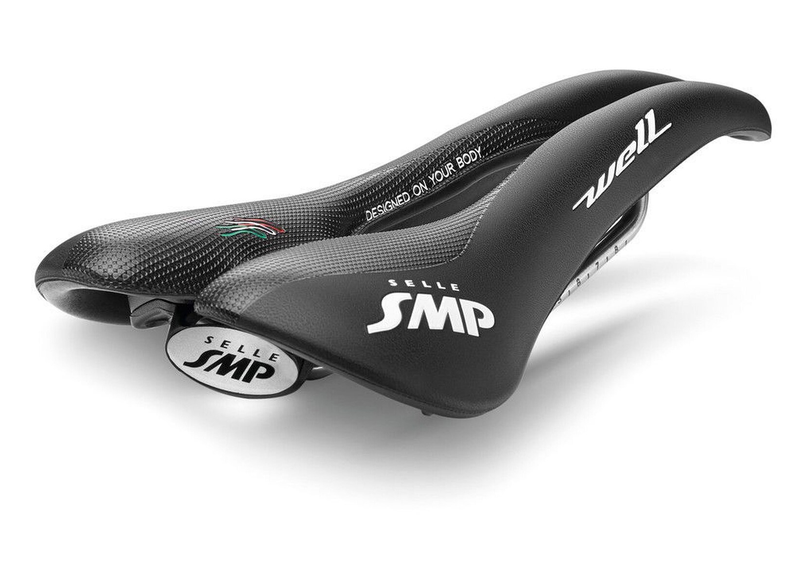 Fahrradsattel Well, schwarz