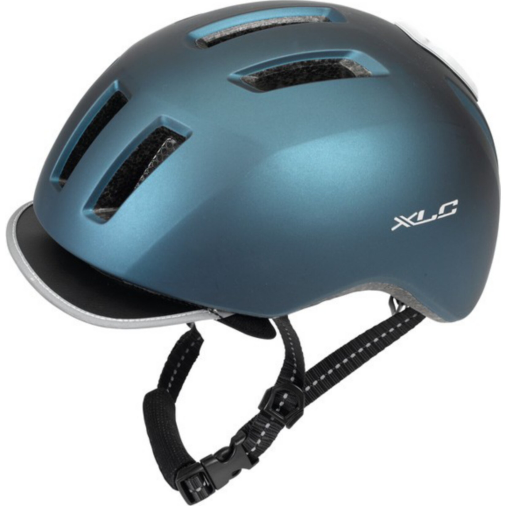 XLC City-Helm BH-C24 blau-metallic 