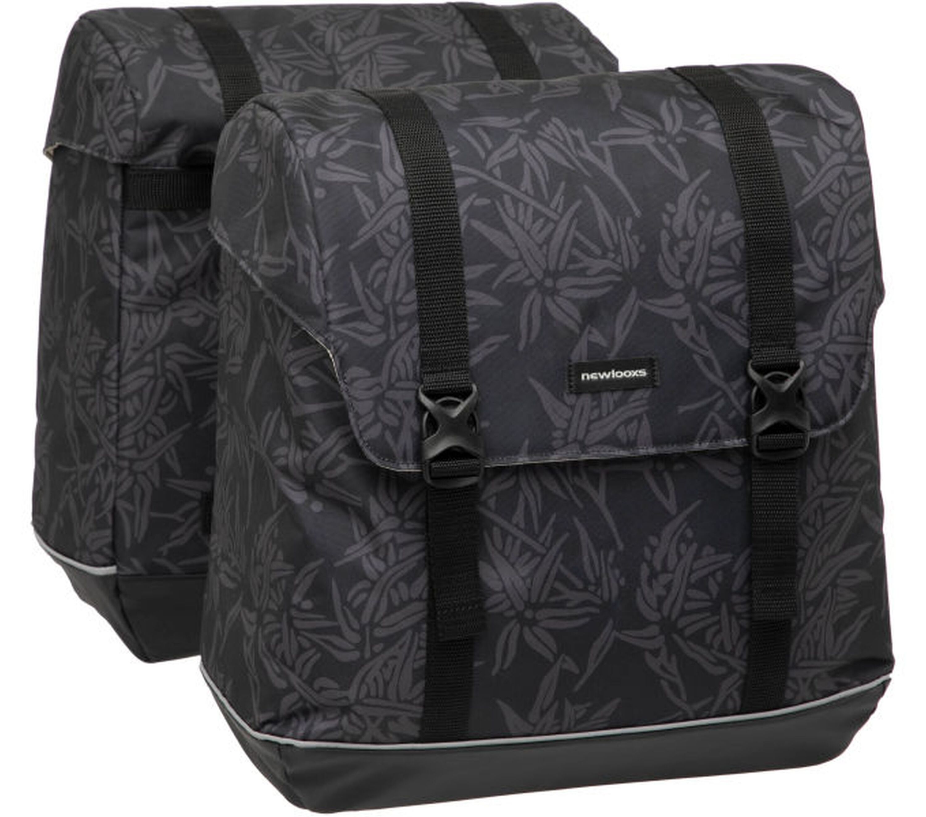 Doppelpacktasche Alba Bamboo MIK, black 