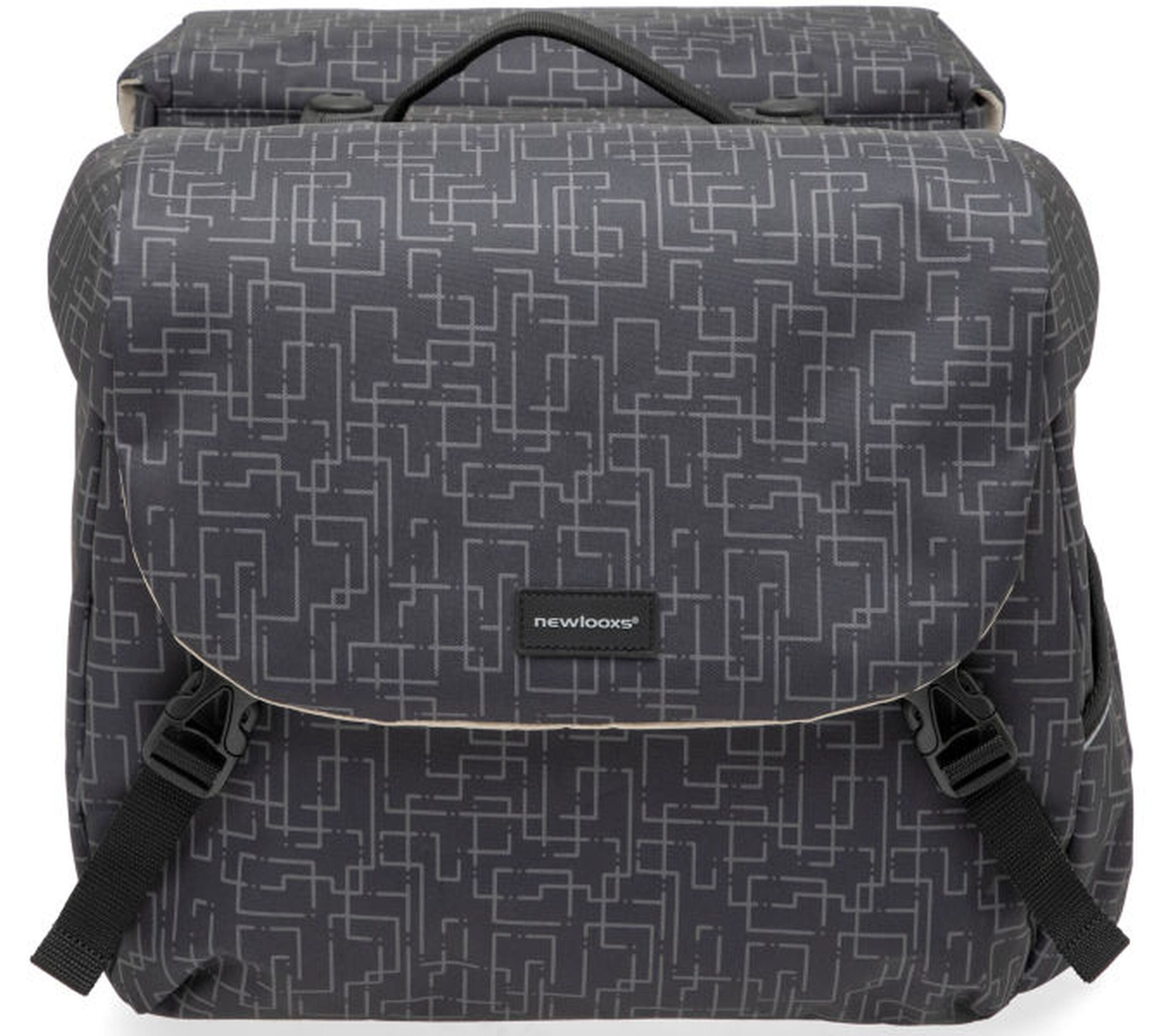 Doppelpacktasche Mondi Joy Double Racktime, black 