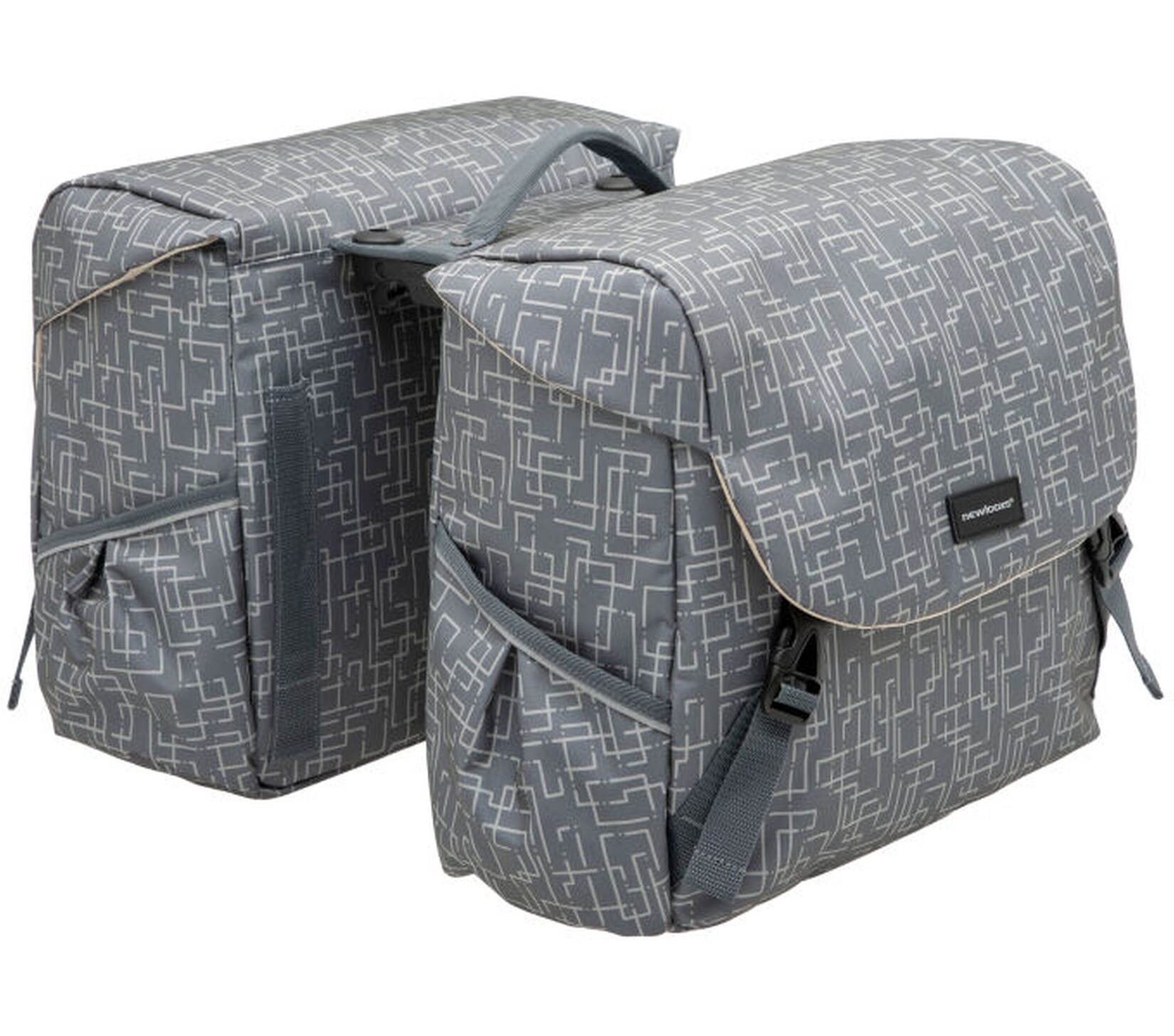 Doppelpacktasche Mondi Joy Double MIK Ivy , grey