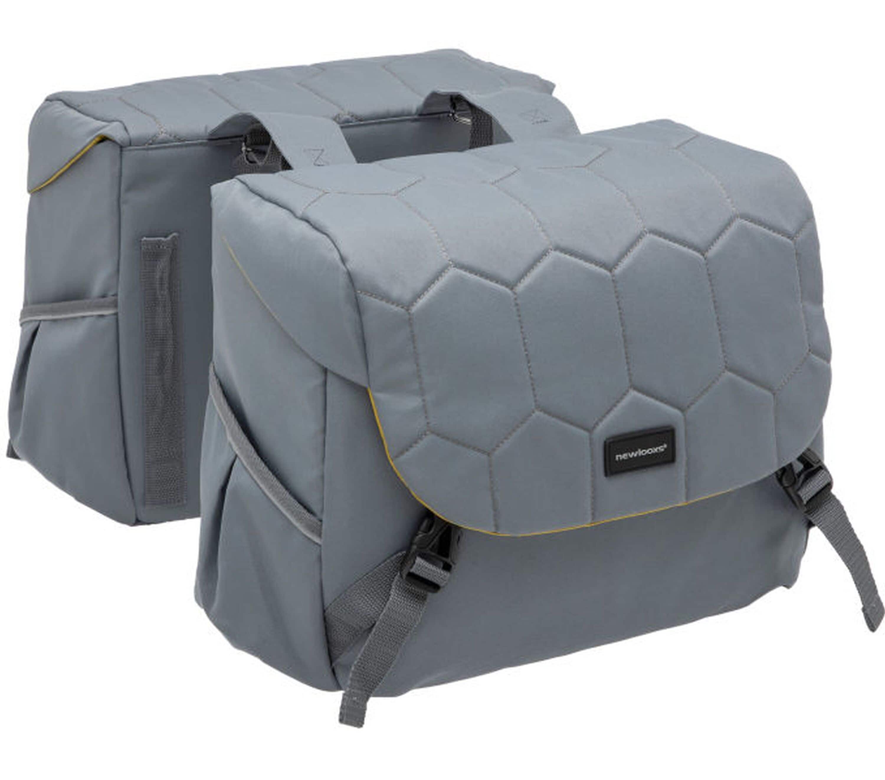 Doppelpacktasche Mondi Joy Double Quilted , grey 