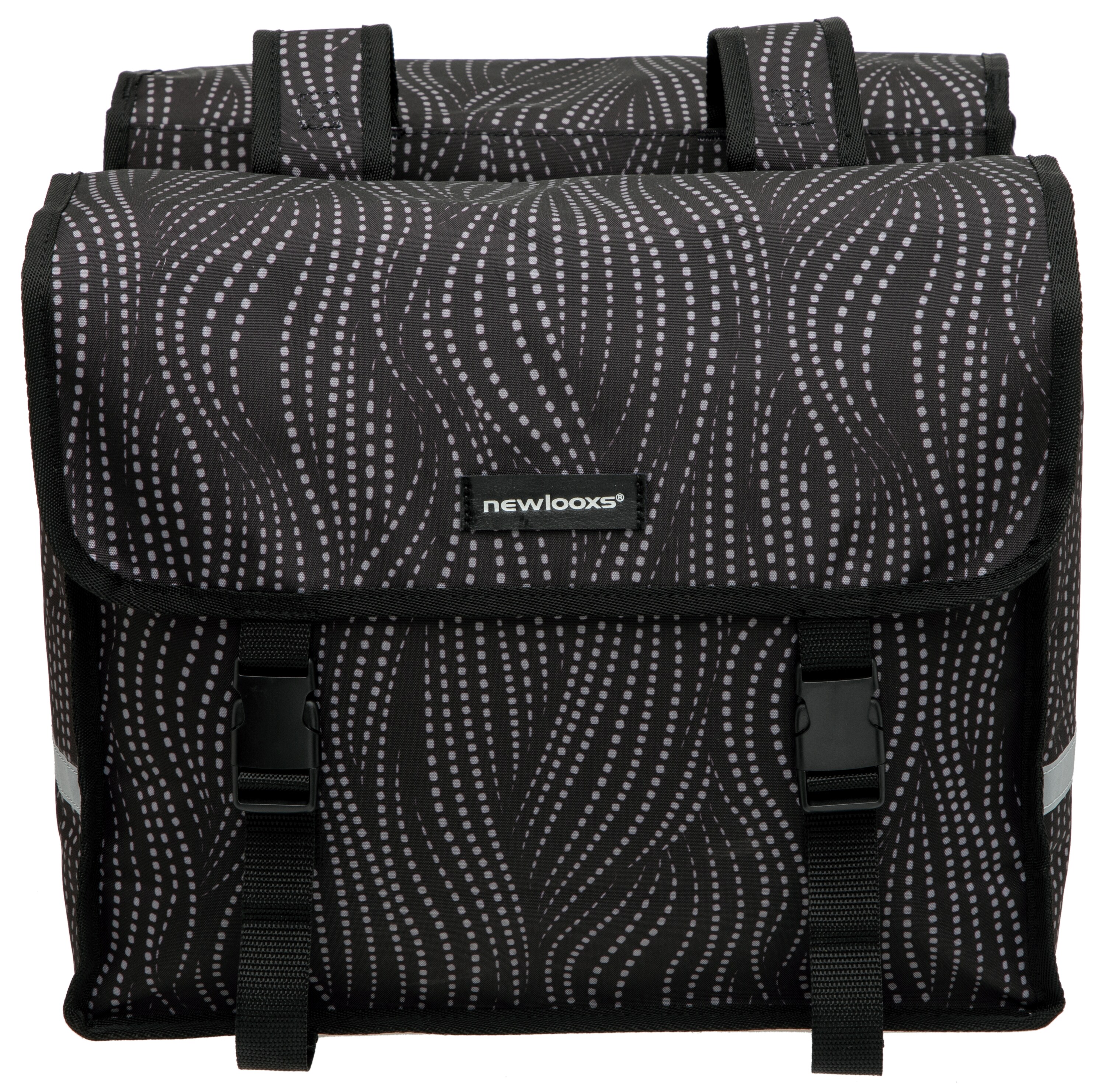 Doppelpacktasche Fiori Double Alma, Black 