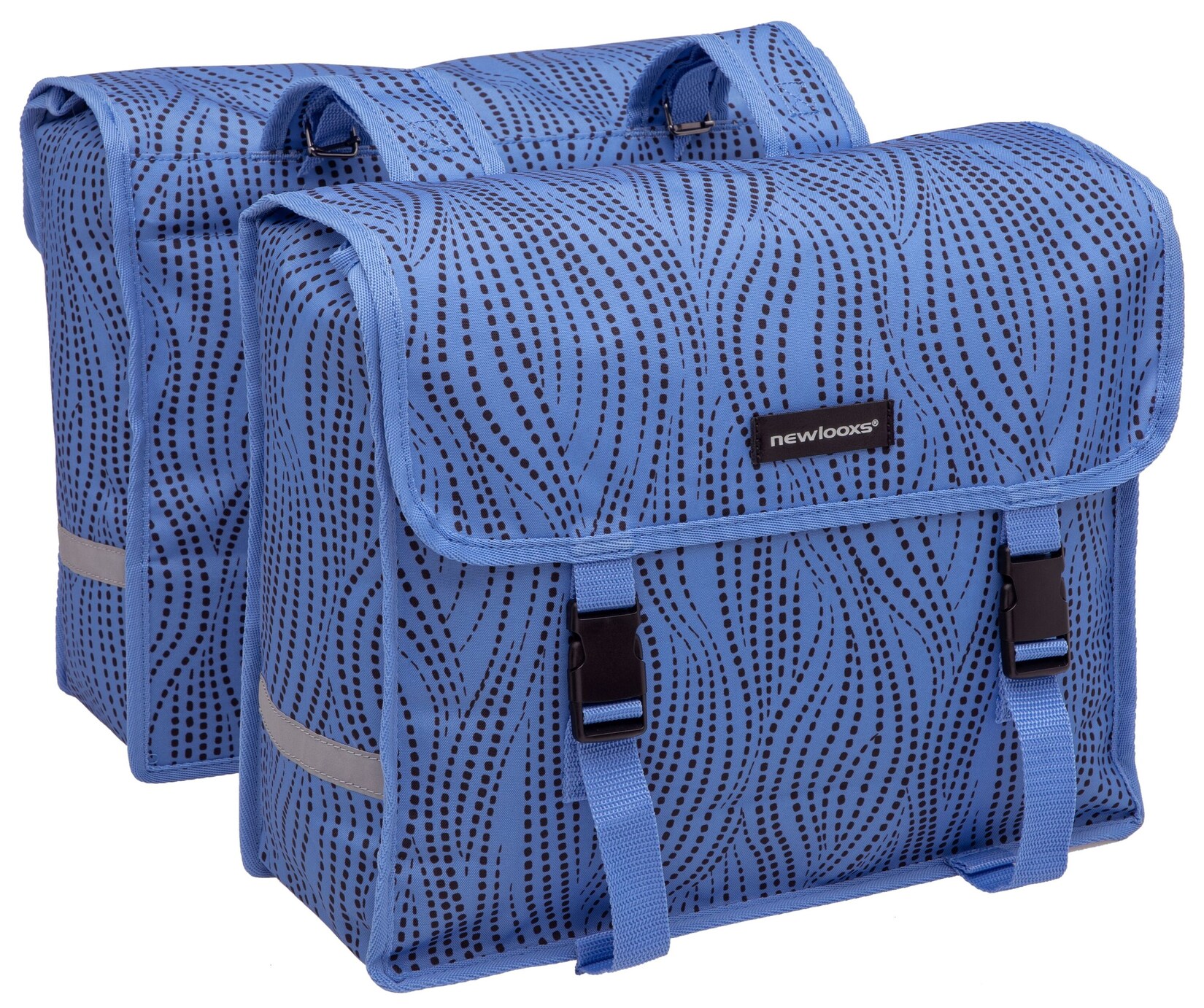 Doppelpacktasche Fiori Double Alma, Blue