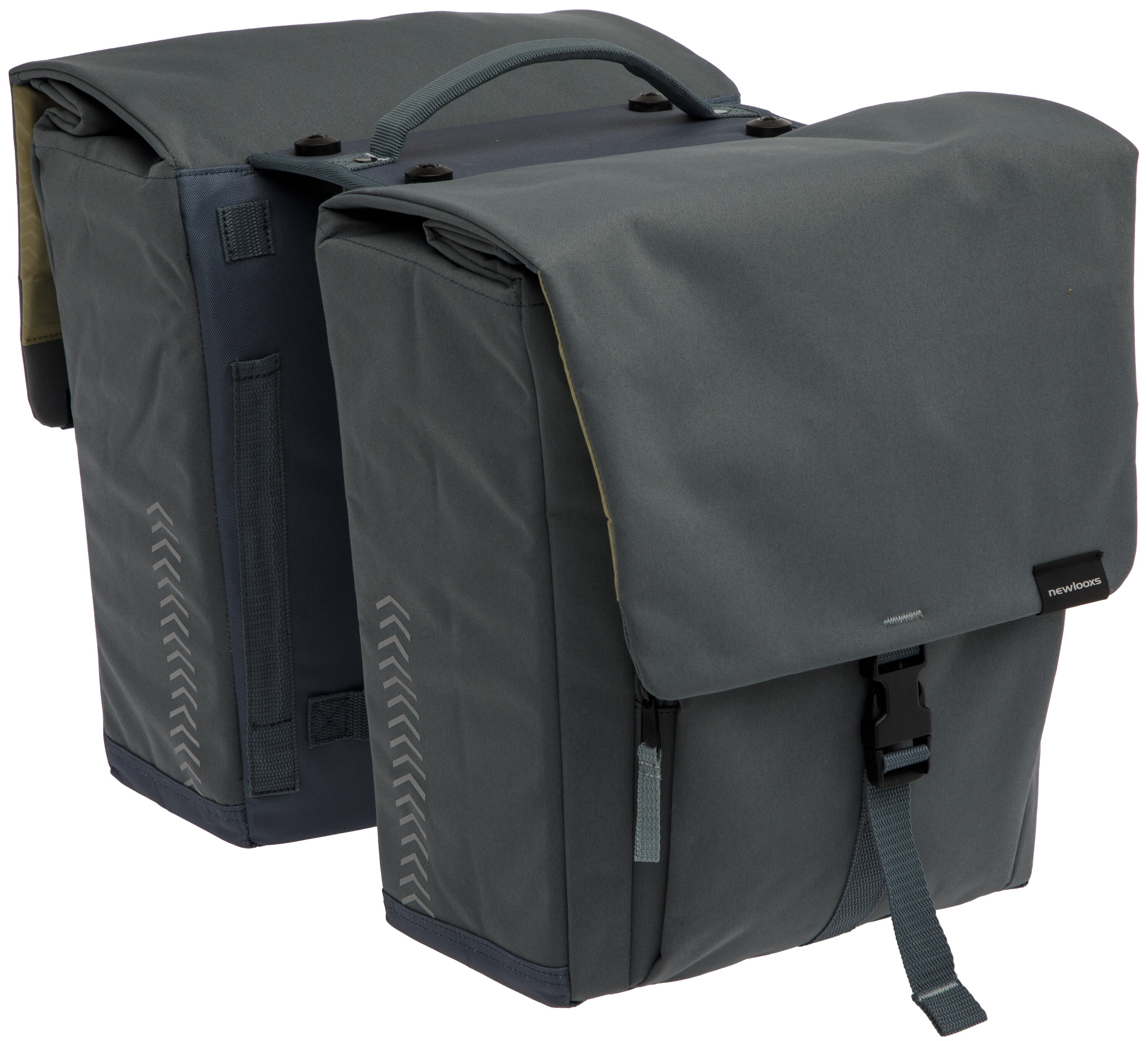 Fahrrad- Gep&auml;cktr&auml;gertasche Tulum MIK ,  grau 