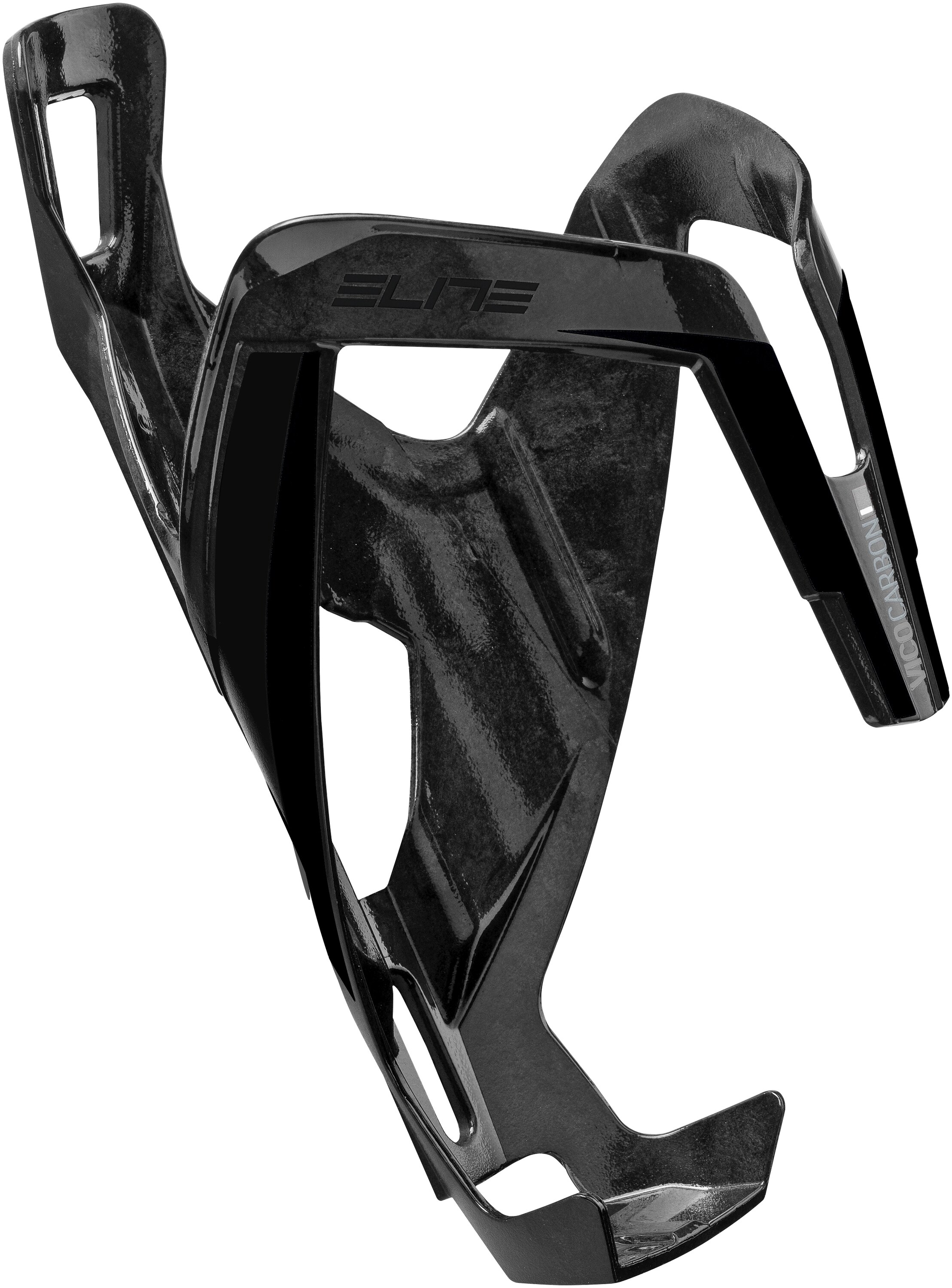 Flaschenhalter Vico Carbon, Schwarz gl&auml;nzend 