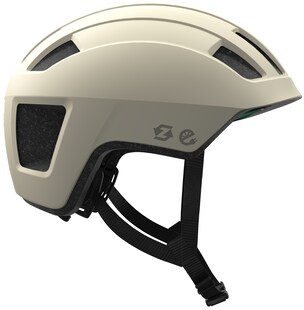 LAZER Fahrradhelm Verde KinetiCore, Matte White Stone 