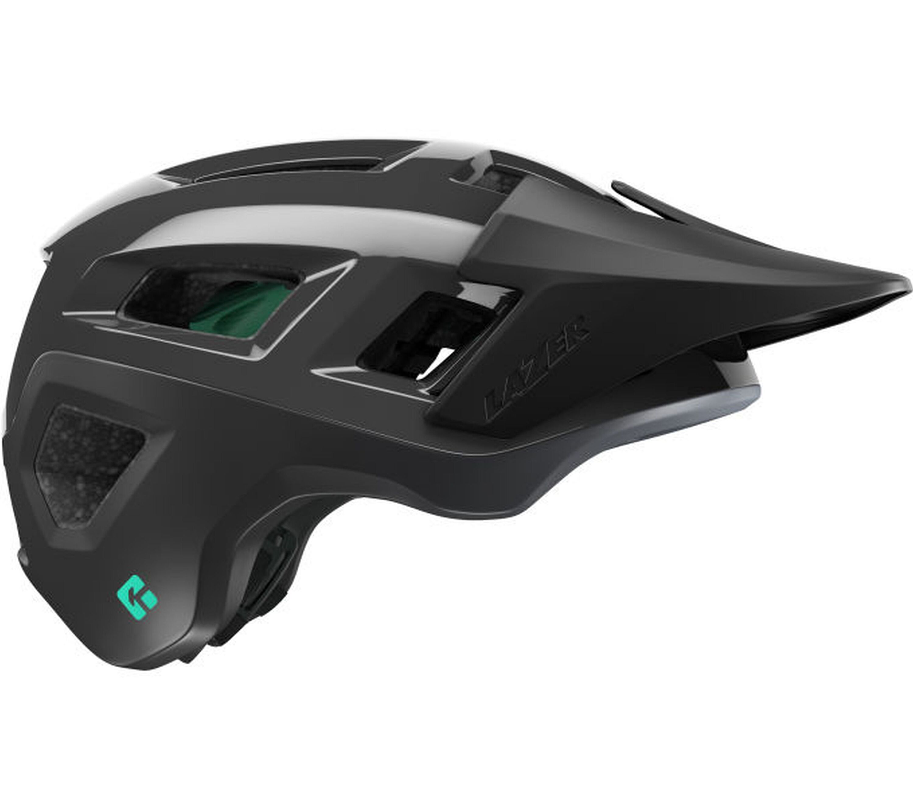 LAZER MTB-Helm Coyote KinetiCore,  Titanium 