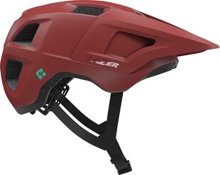 LAZER Fahrradhelm Lupo KinetiCore, Matte Maroon 