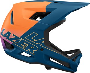 LAZER Full Face Helm Cage KinetiCore, blau-orange 