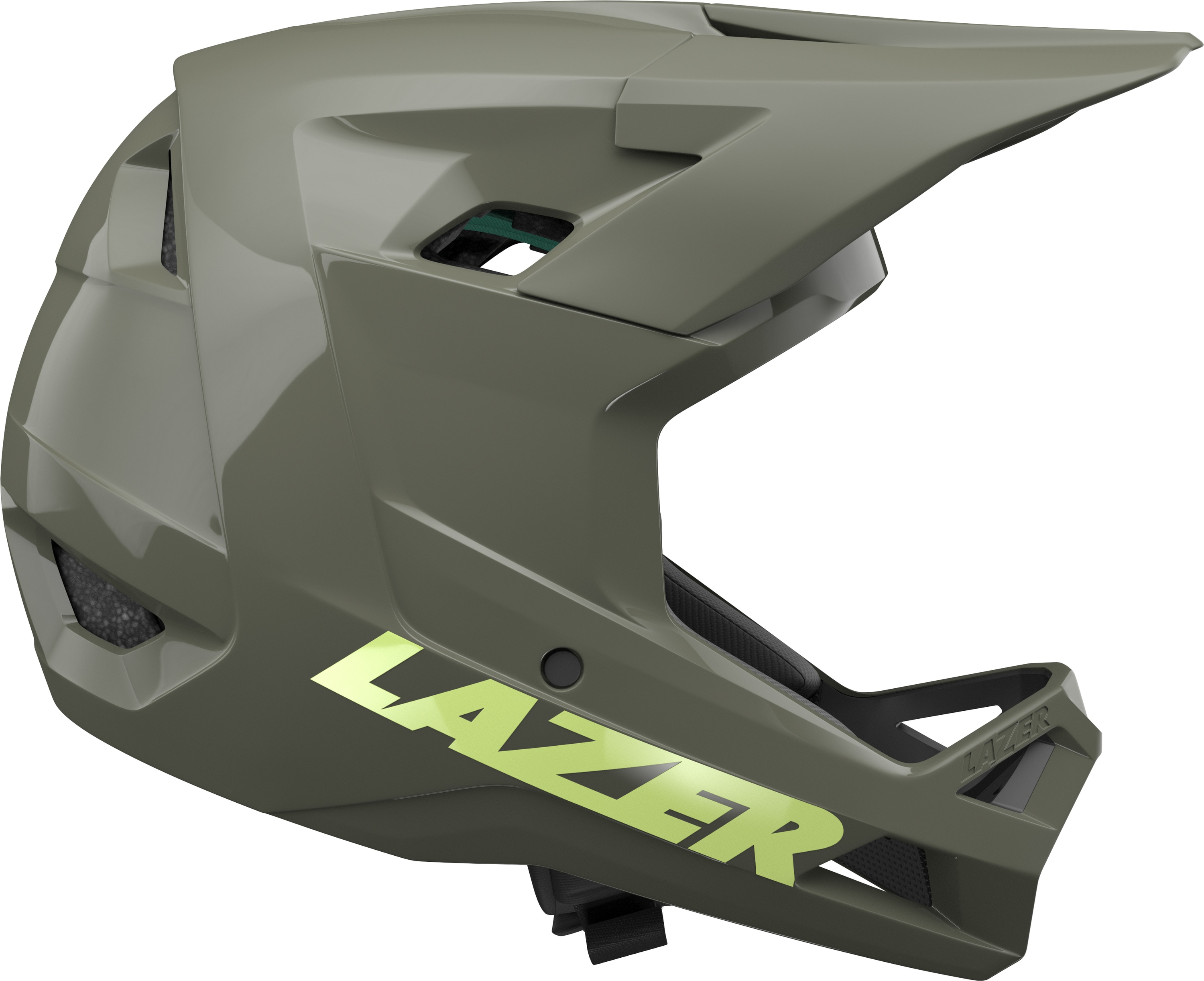 LAZER Full Face - Fahrradhelm  Chase KinetiCore, moosgr&uuml;n 