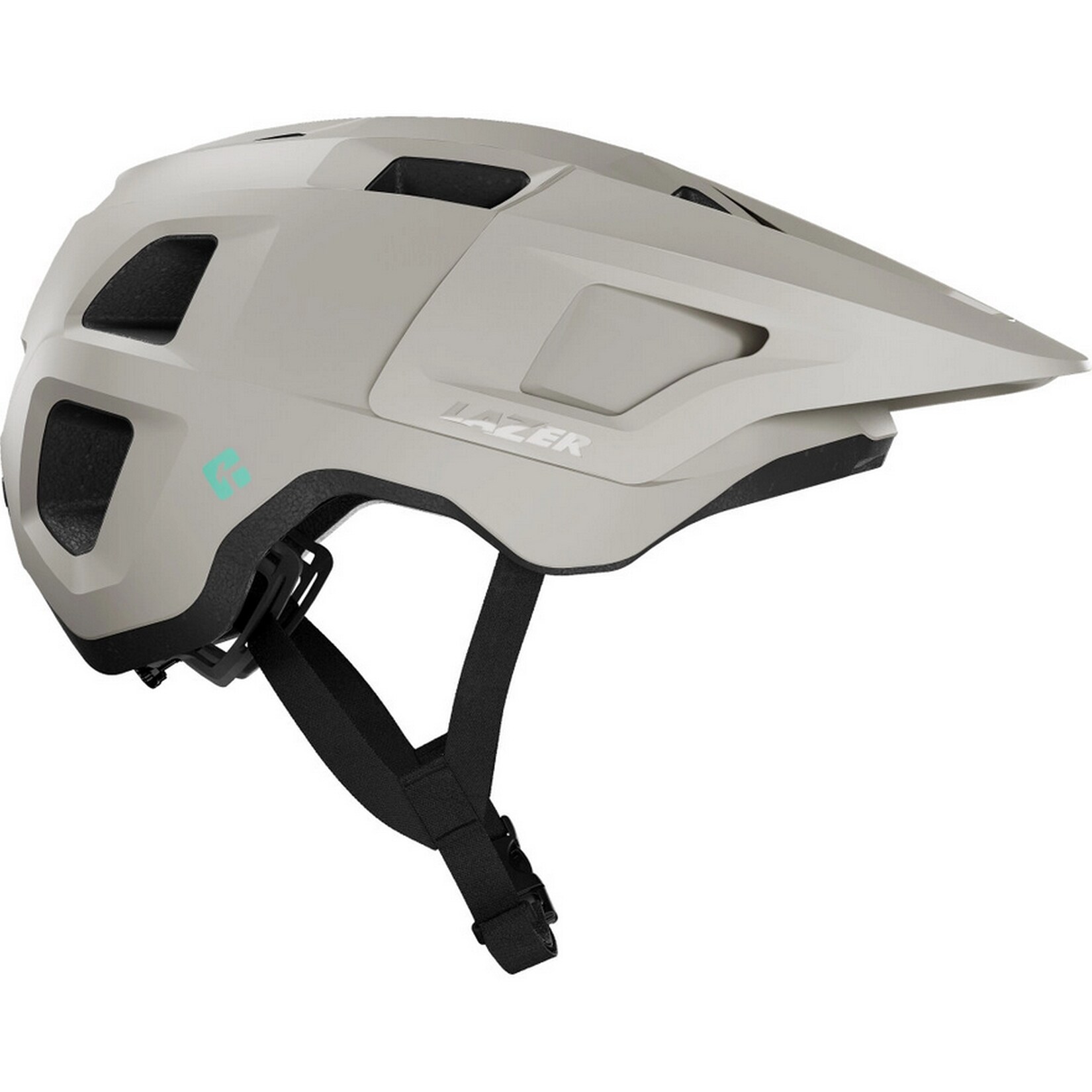 LAZER Fahrradhelm Lupo KinetiCore, hellgrau