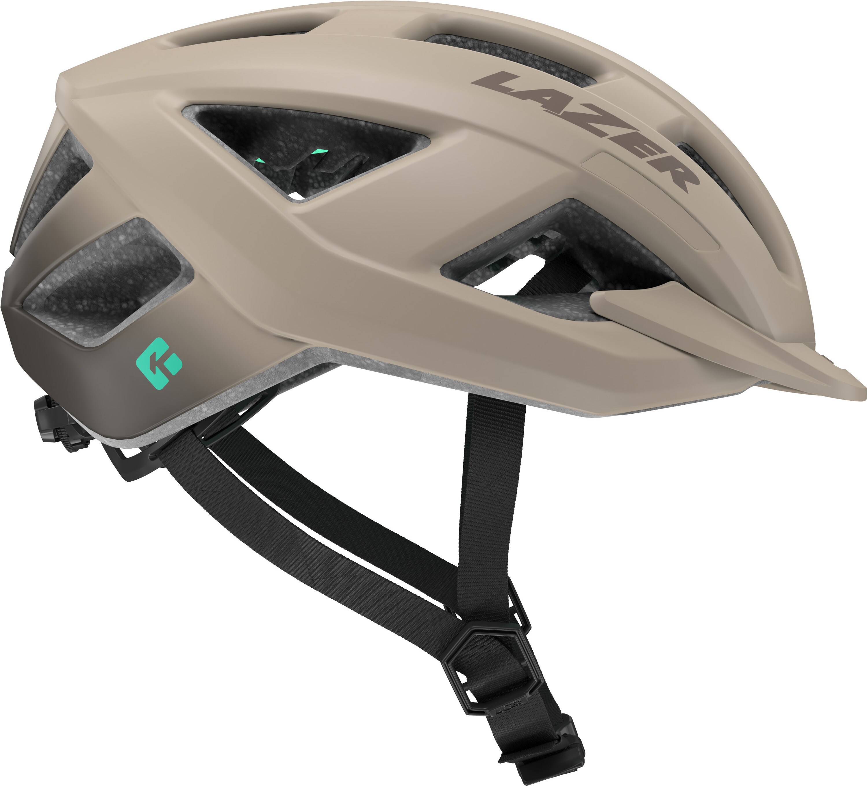 LAZER Fahrradhelm  Cerro KinetiCore, Matte Taupe 