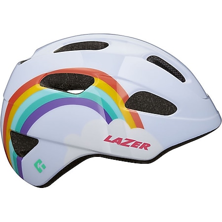 LAZER Kinder-Fahrradhelm PNut KinetiCore, Rainbow 