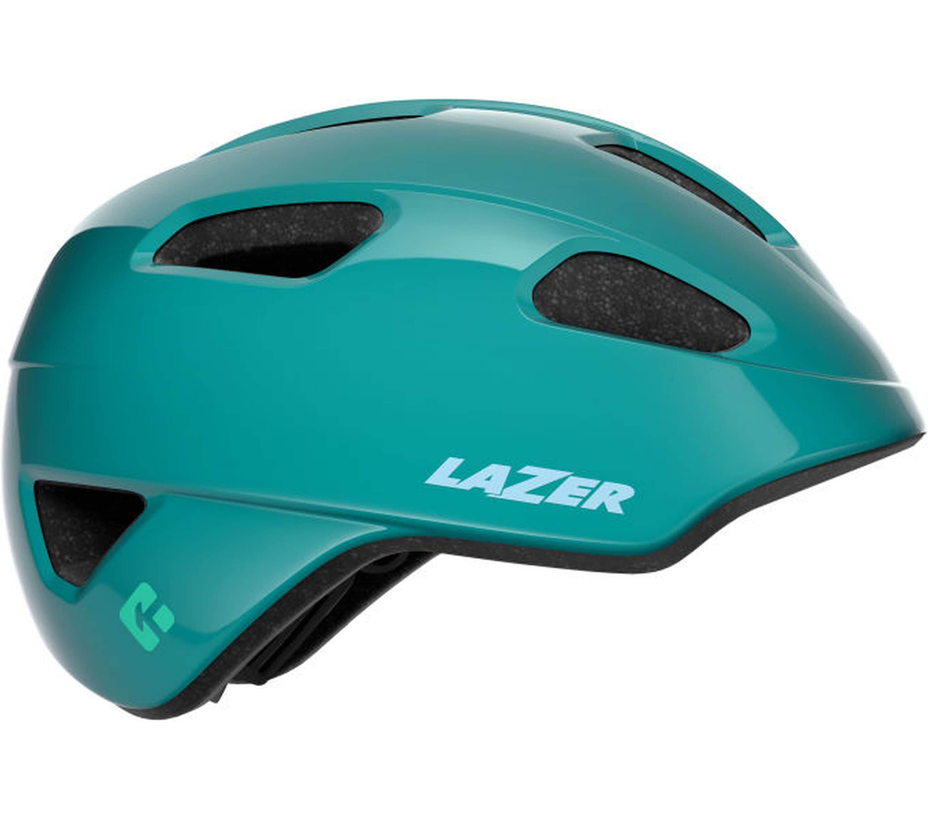 LAZER Kinder-Fahrradhelm PNut KinetiCore, Sea Green 