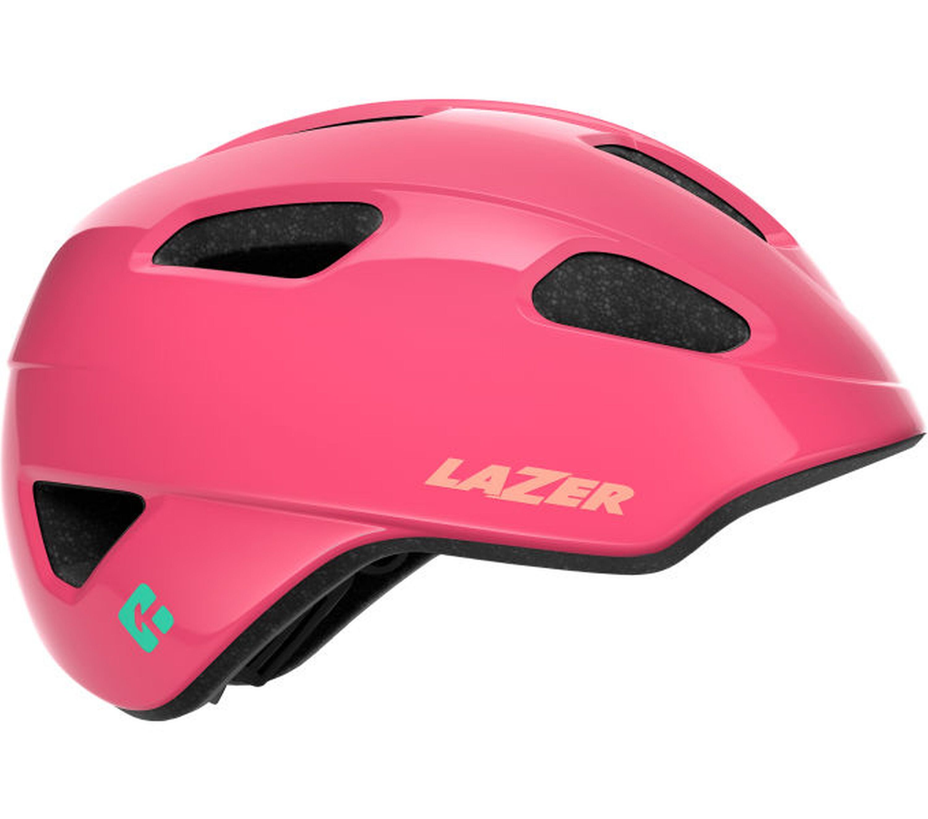 LAZER Kinder-Fahrradhelm PNut KinetiCore, Fuchsia 