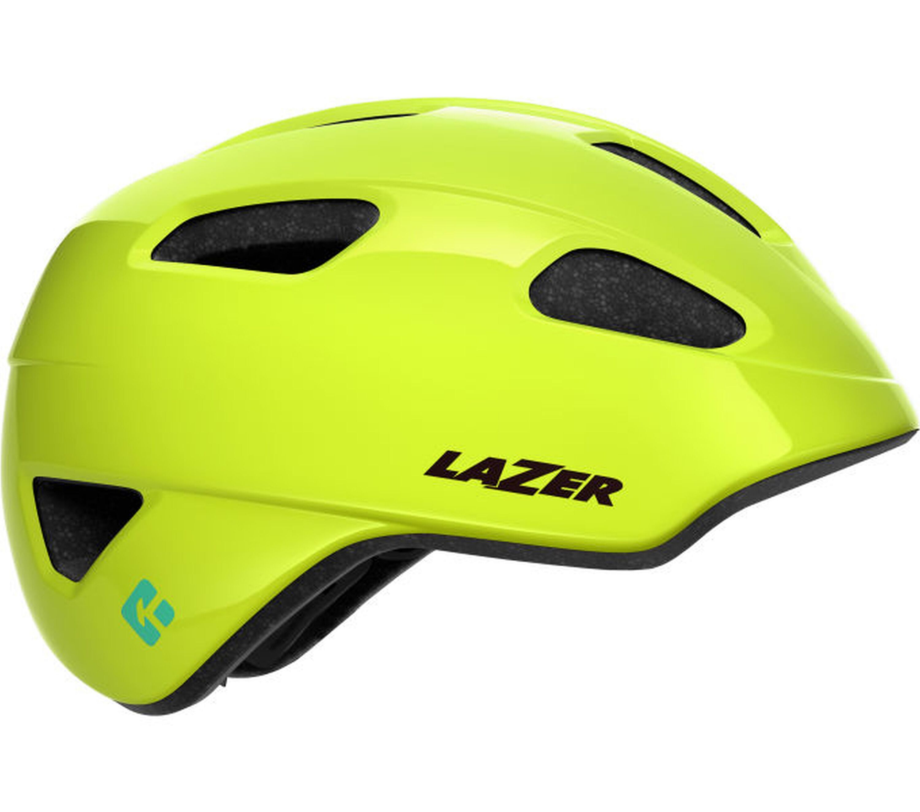 LAZER Kinder-Fahrradhelm Nutz KinetiCore, Flash Yellow 