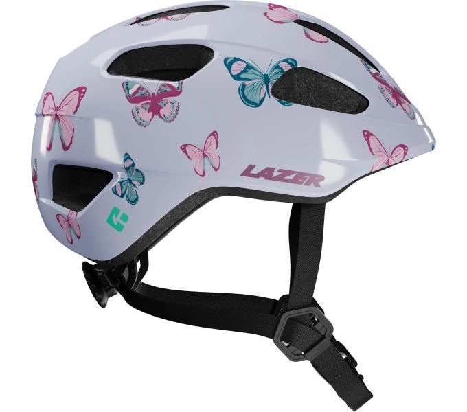 LAZER Kinder-Fahrradhelm Nutz 2.0 KinetiCore, Butterfly 