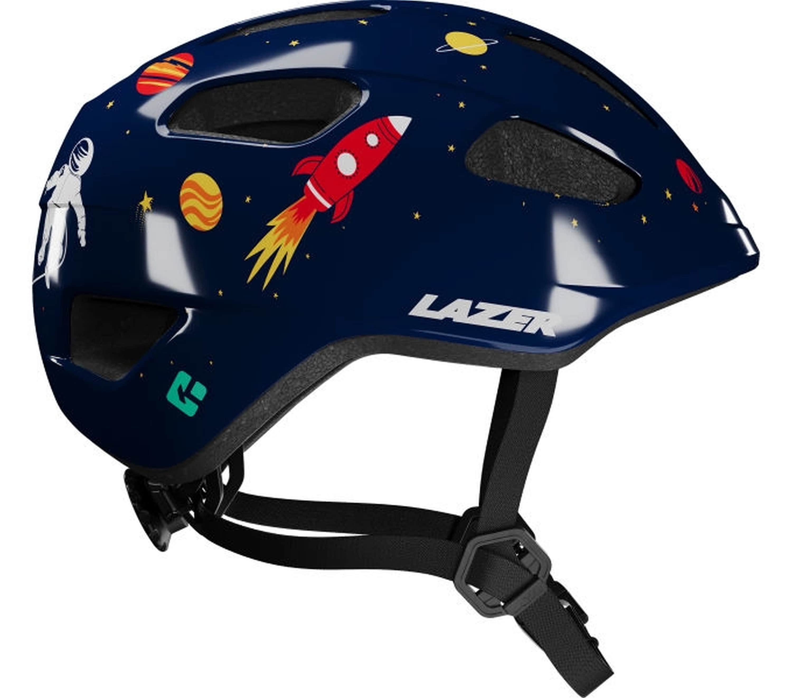 LAZER Kinder-Fahrradhelm Nutz 2.0 KinetiCore, Space 