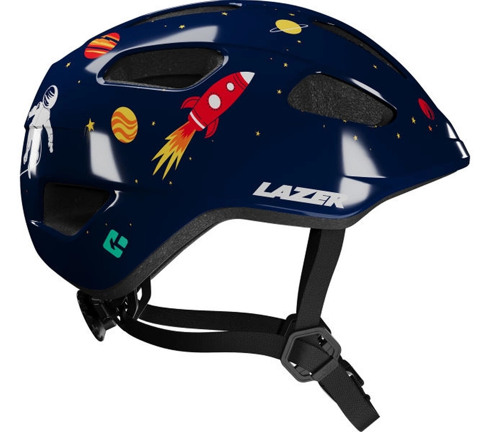 LAZER Kinder-Fahrradhelm Nutz 2.0 KinetiCore, Space