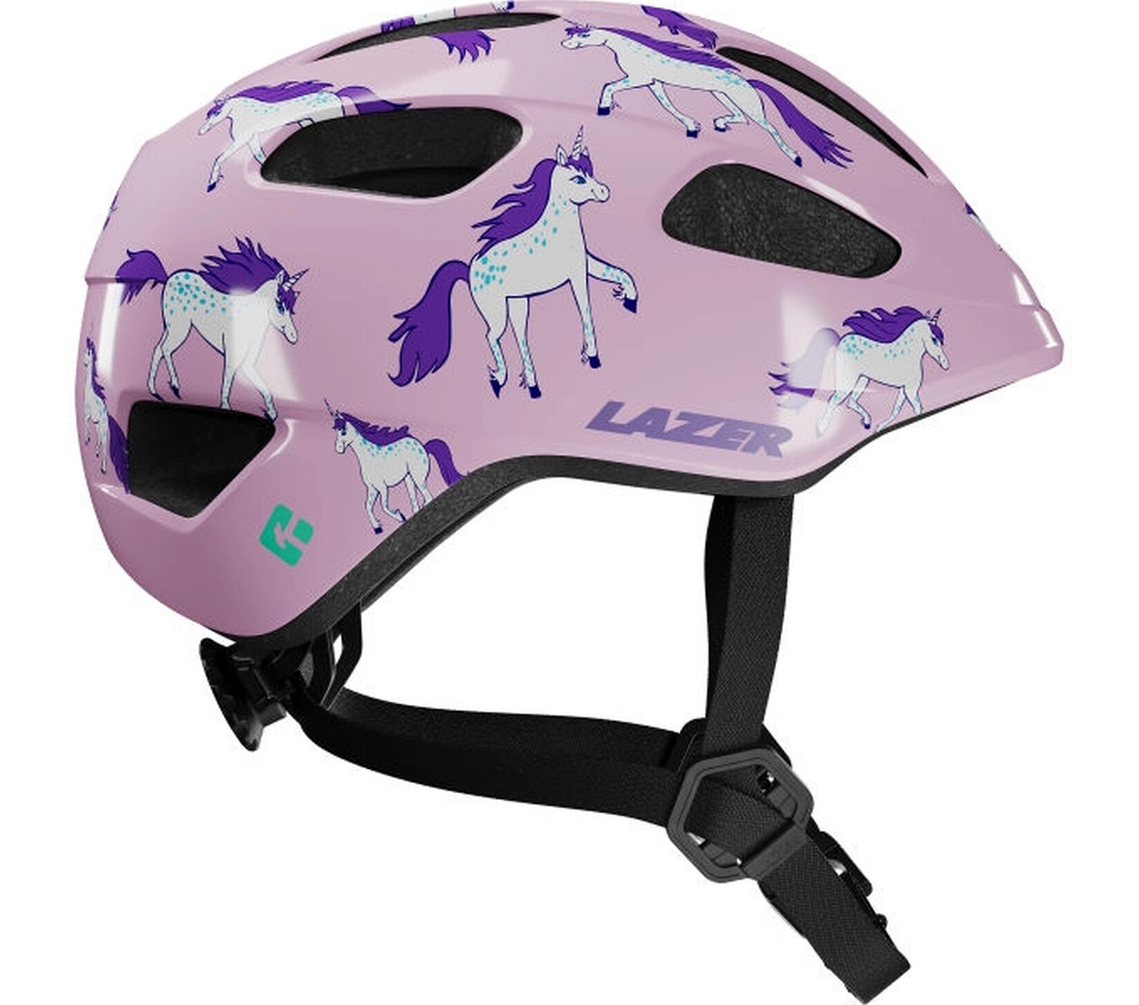 LAZER Kinder-Fahrradhelm Nutz 2.0 KinetiCore, Unicorns