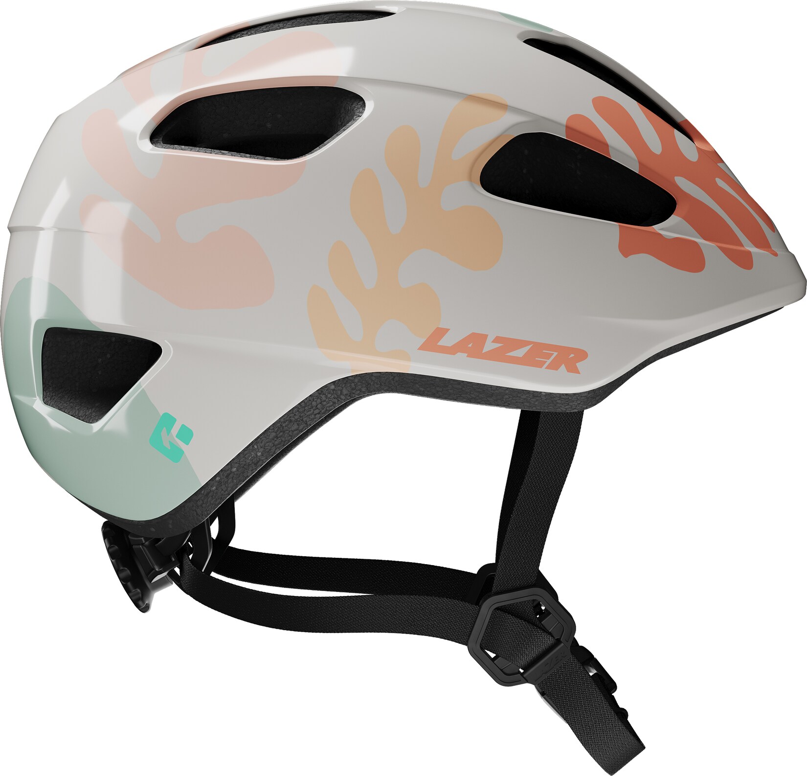 LAZER Kinder-Fahrradhelm Nutz 2.0 KinetiCore,  Blätter
