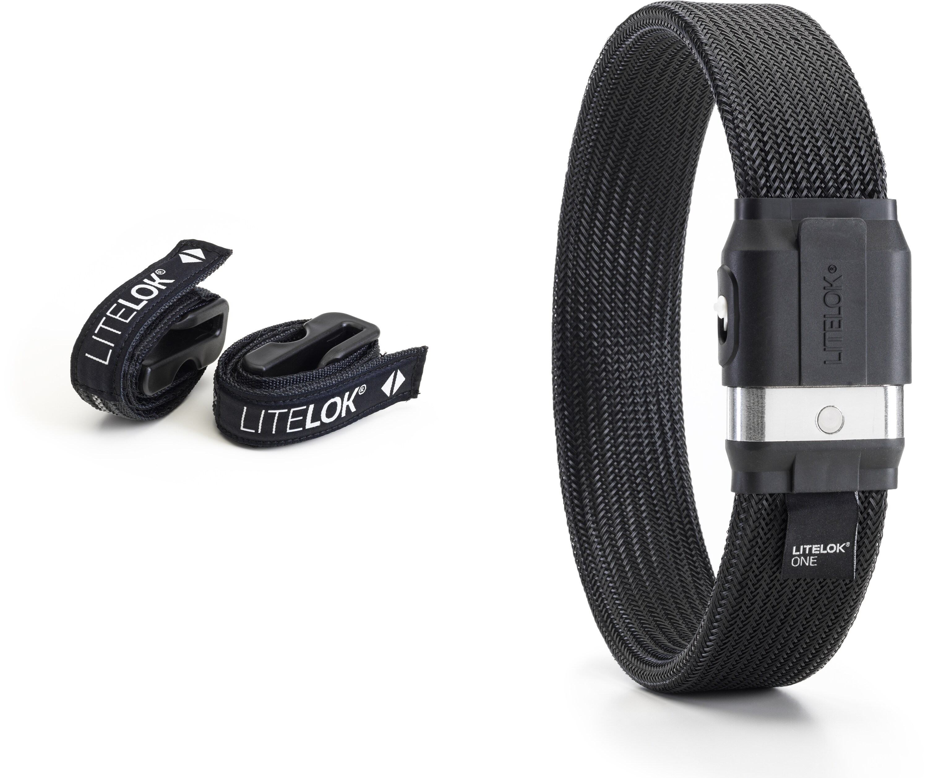 XLC Kit Fahrradschloss Litelok ONE Flexi-O/Rahmenhalter 