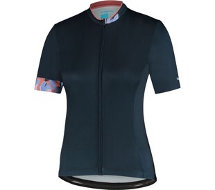 W's MIZUKI Short Sleeve Jersey, Charcoal 