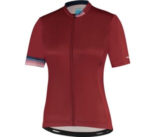 W's MIZUKI Short Sleeve Jersey,   Matte Brown 